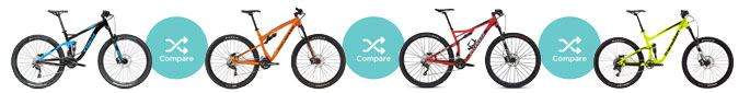 Compare last 4 best XC Full Suspension Bikes for $1500-$3000