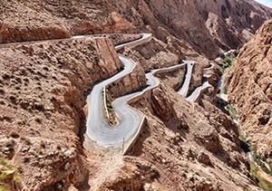 Dadès Gorge in Morocco