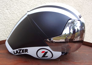 Lazer Wasp Air IS Aero helmet in white / black