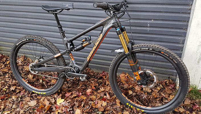 Zerode Taniwha 27.5 trail gearbox bike