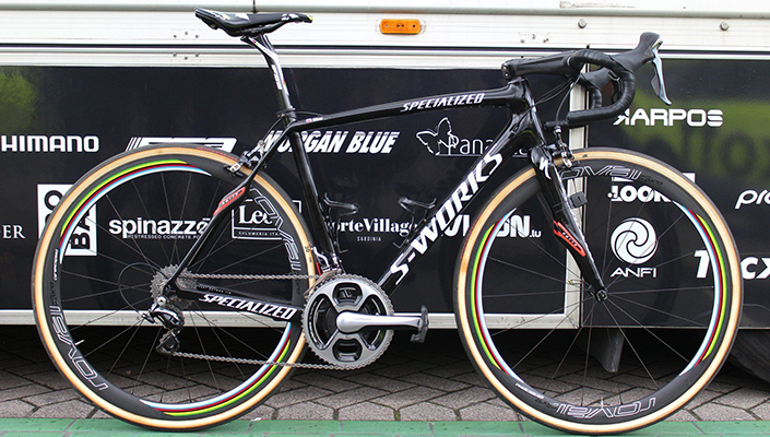 Peter Sagan's Custom Specialized S-Works Roubaix 