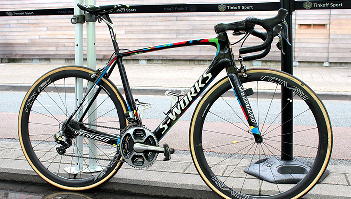 Peter Sagan's custom Specialized S-Works Tarmac 