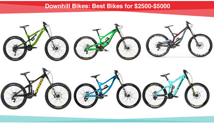 Downhill MTB: Best bikes for $2500-$5000