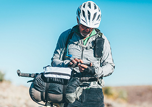 Bikepacking with a smartphone