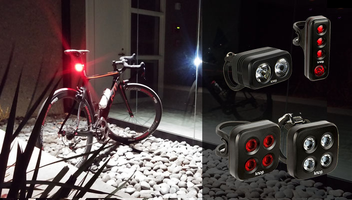 Knog Bike Lights Blinder Road and MOB The Face Review