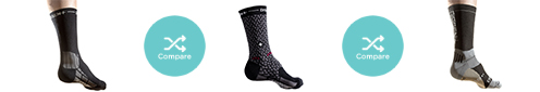 Compare 3 of the best performance socks from Dissent Labs