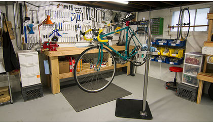 Save money by setting up your own home bike workshop