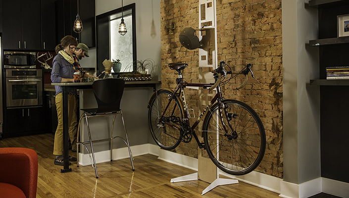 Home storage ideas for your bike