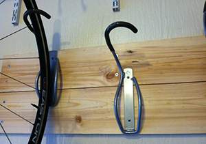Bicycle storage hook