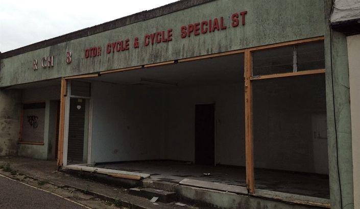 Abandoned Bike Shop