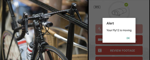 Fly12 protects your bike with a smart alarm