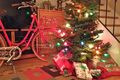 Christmas tree bike