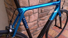 Allied Cycle Works Alfa with Chrome Blue Paint