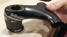 Vision Metron 5D handlebar stem combo with integrated spacers