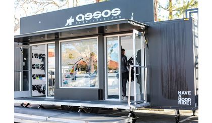 Assos mobile store / pop-up shop / trailer at PressCamp Road 2017