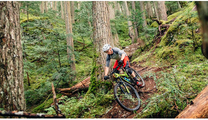 How to ride slippery roots