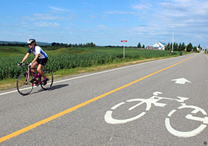 Cycling where the road takes you