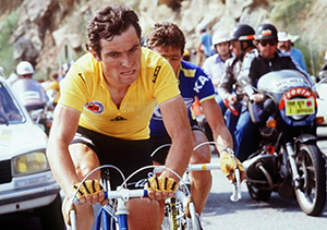 Bernard Hinault suffering in the 1979 Tour de France