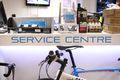Bike shop service centre workshop