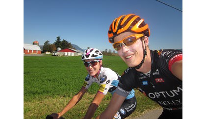 Shoshauna and Will Routley - married, retired pro cyclists