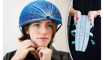 EcoHelmet - folding paper helmet