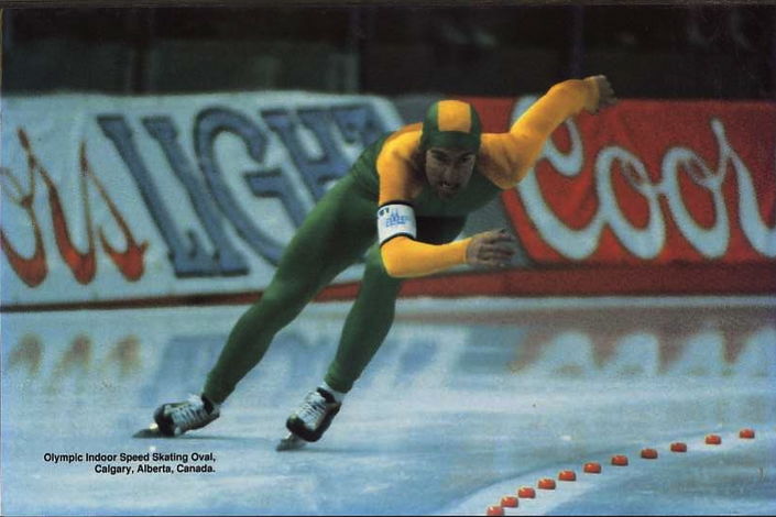 Phil Tahmindjis - Olympic speed skater