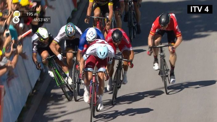 Sagan was cleared only months after his disqualification for an elbow to Mark Cavendish in the 2017 Tour de France