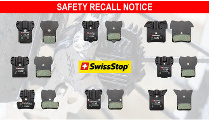 SwissStop Disc Brake Pads Recalled