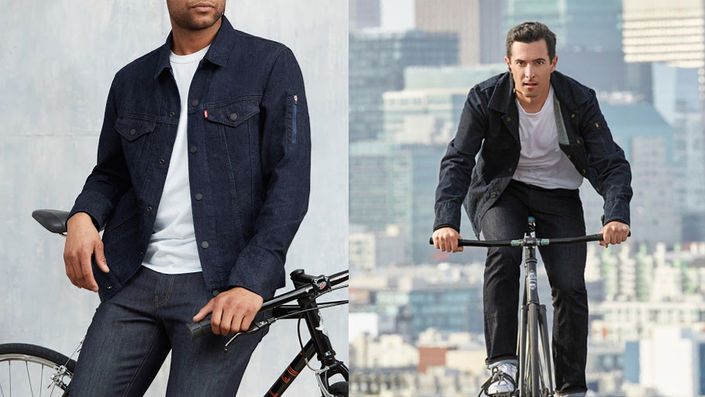 Levi's Commuter X Trucker Jacket with Jacquard by Google
