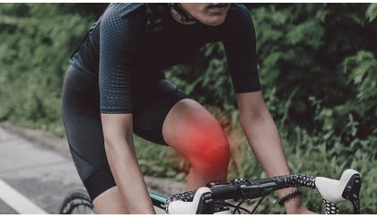 How to deal with cycling related knee pain