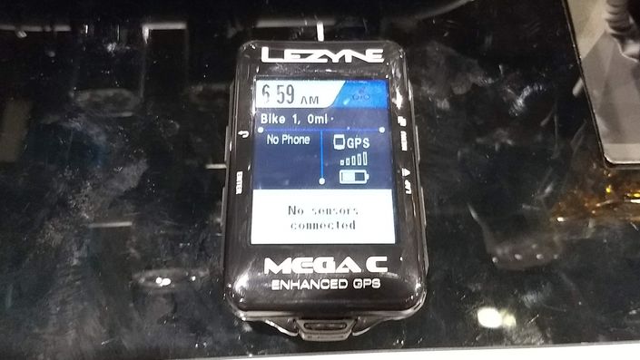 Lezyne Mega C GPS cycle computer