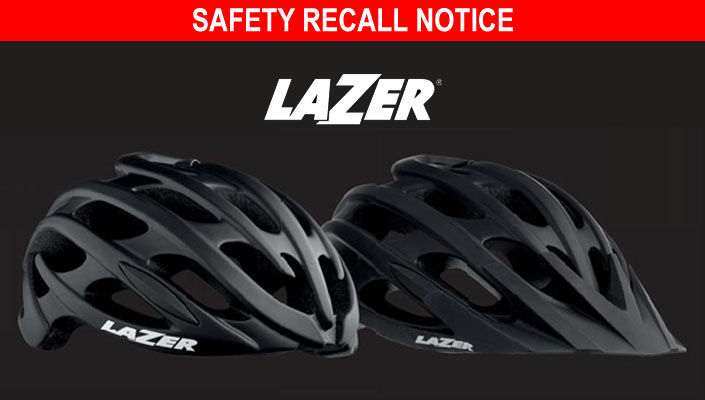 Ruim Banzai Stereotype Lazer recalls some helmets for safety risk