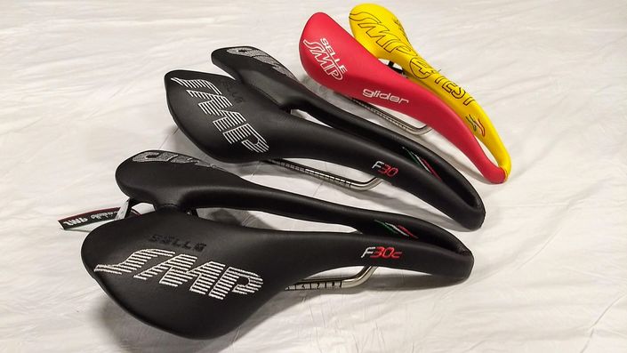 Selle SMP F30C, F30, and Glider saddles