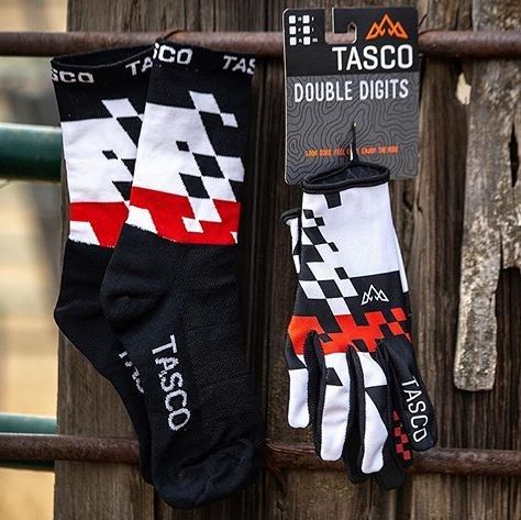 TASCO MTB Double Digits Gloves and Socks Combo.  Photo by @_gabekeating_