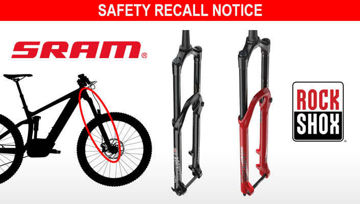 SRAM Recalls RockShox Suspension Forks Due to Breakage Concerns