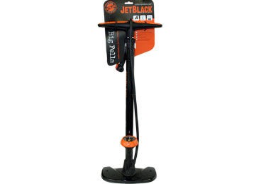 jet black bike pump