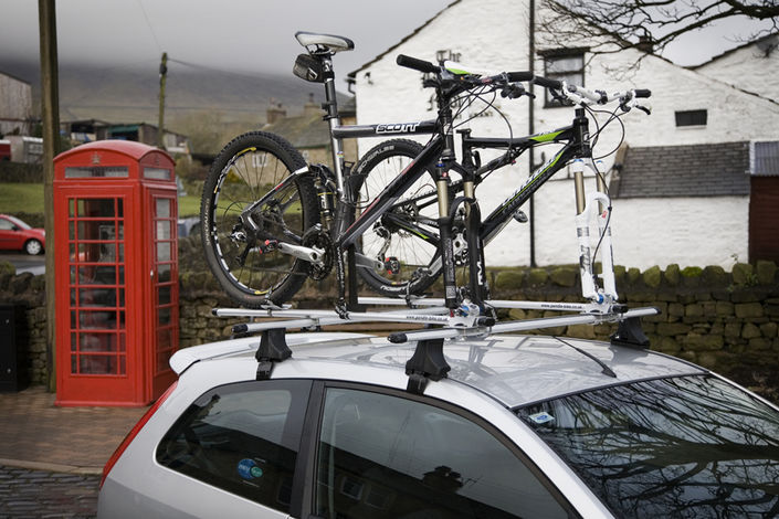 Bike Bicycle Car Fork Mount Rack For 15mm 