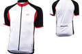 Bellwether distance cycling jersey white red