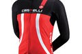 Castelli aero fz long sleeve cycling jersey red 2013 1