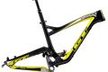 Gt bicycles sensor carbon frameset black yellow white side 2015