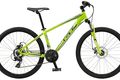 Gt bicycles aggressor disc xs 26 lime blue side 2015