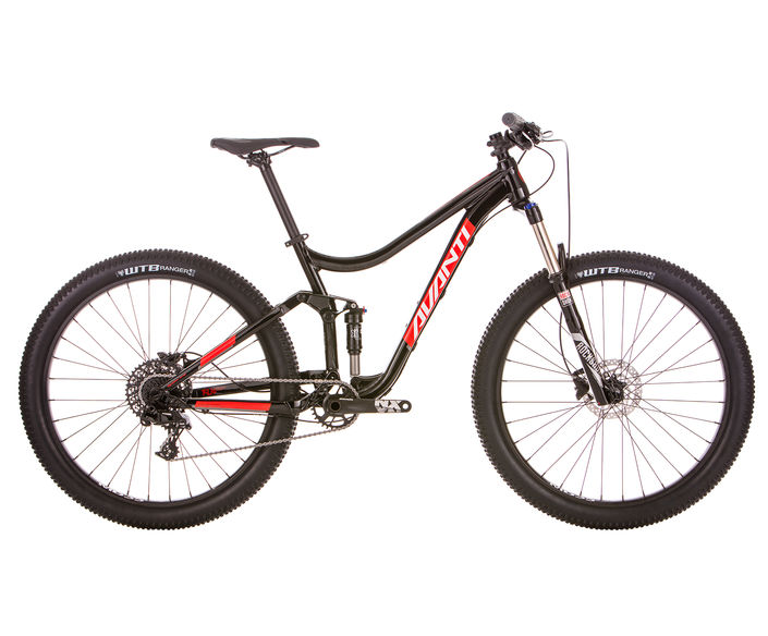 avanti dual suspension mountain bike