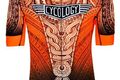 Cycology aztec jersey fluoro orange 01 2017