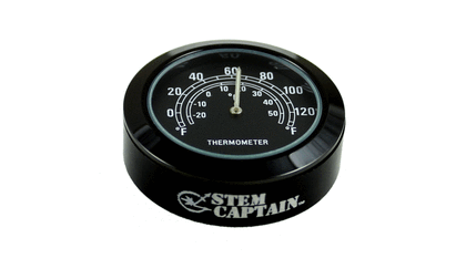 StemCAPtain Stem Cap Accessories - Clock, Compass, Picture Frame, Thermometer