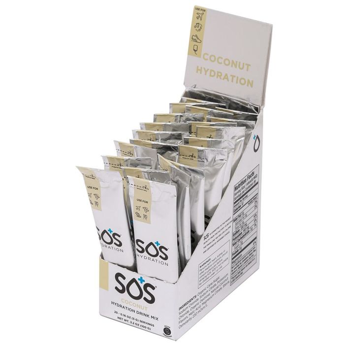 SOS Rehydrate Coconut Electrolyte Drink Mix