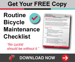 Routine bicycle maintenance checklist 150408ak