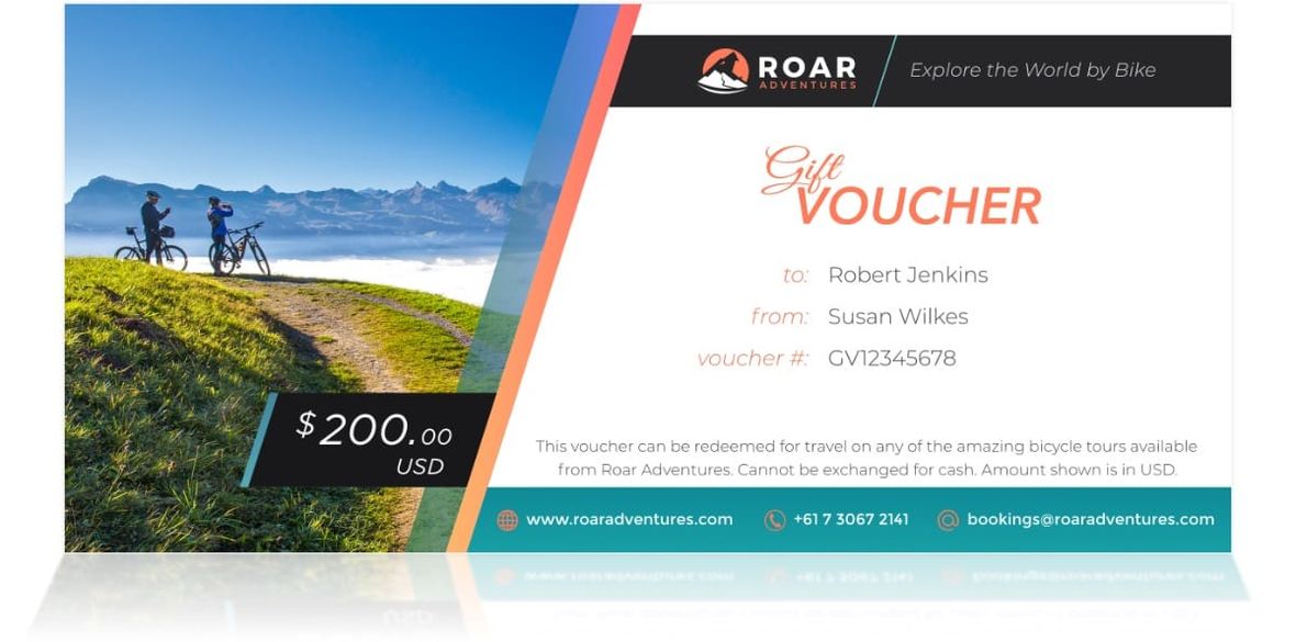 Roar Adventures Gift Voucher