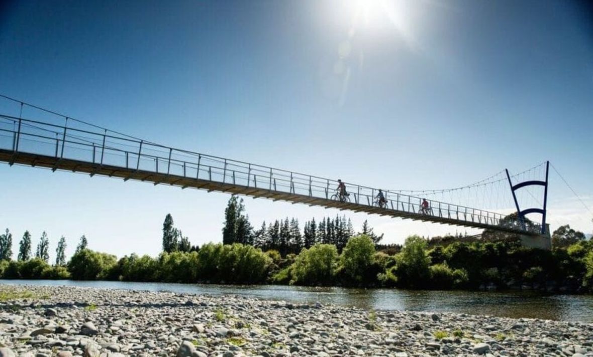 Pedal through glorious scenery and sample superb food and wine Great Taste Trail South Island New Zealand