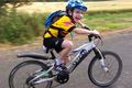 Boy riding trek moutnain bike