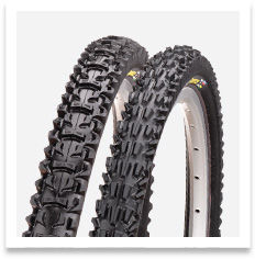 Panaracer Dart & Smoke Classic 26x2.10 Folding Mountain Bike Tyres – Tubeless, Made In Japan